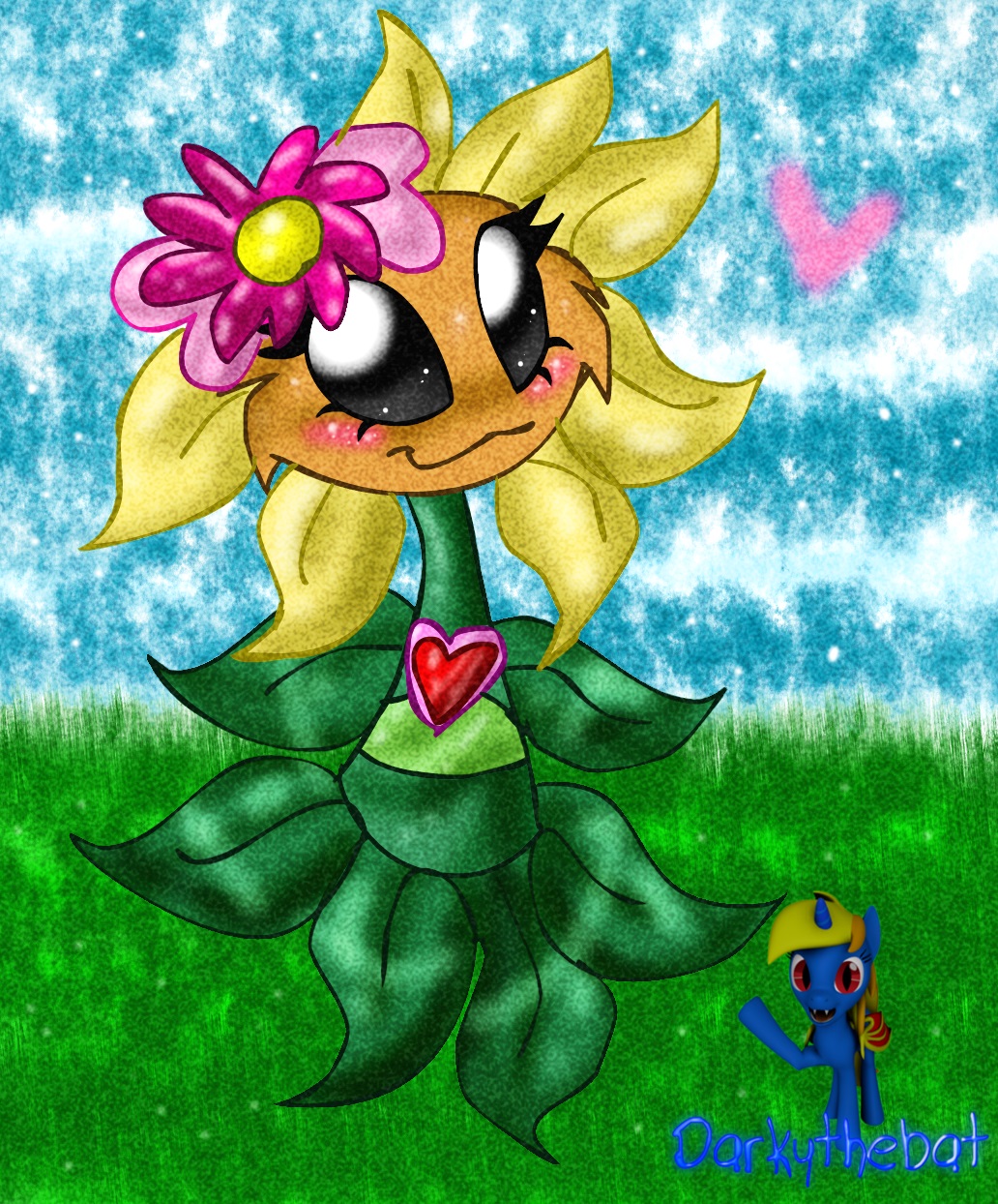 Primal Sunflower is Cute! - Plants vs Zombies 2 