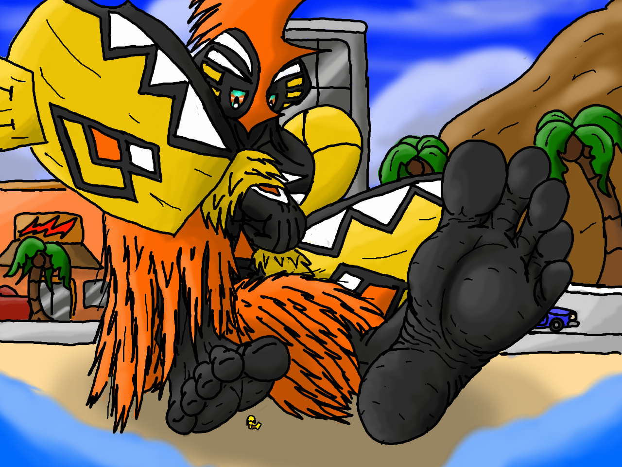 c] Tapu koko by Astrophel_tfs -- Fur Affinity [dot] net