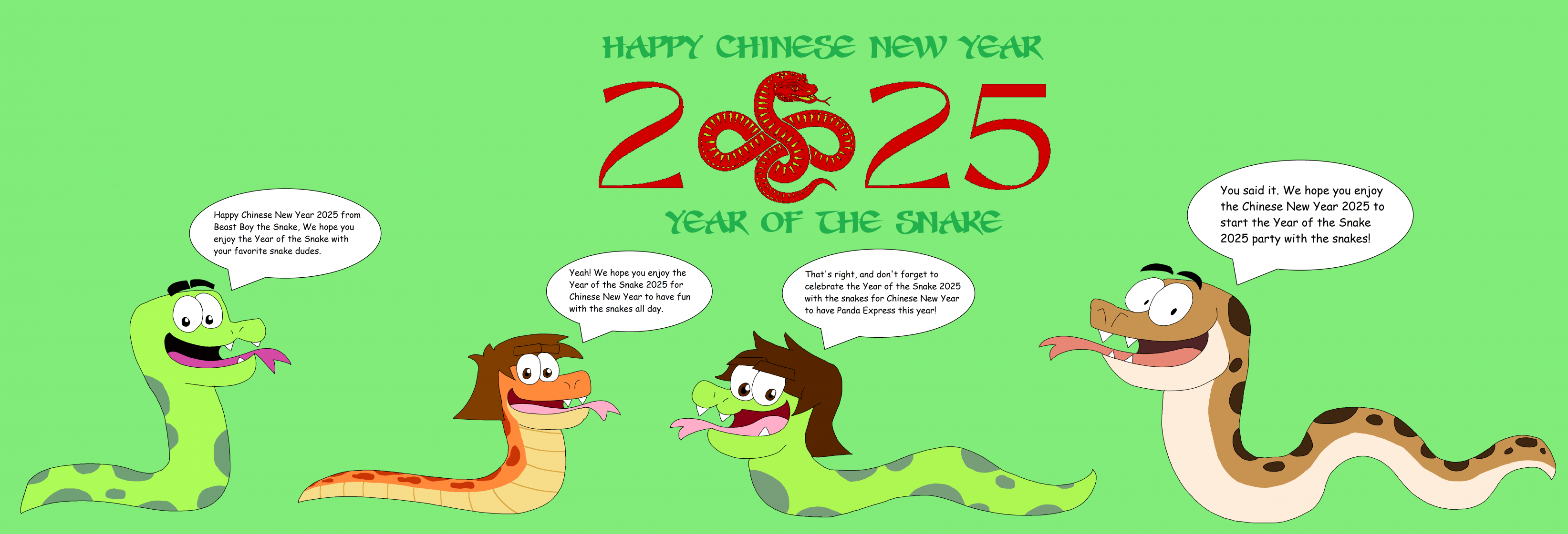 Happy Chinese New Year 2025 by DarrenEwertChannel -- Fur