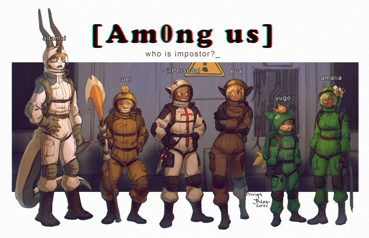 Among us (1) by the_DaShket -- Fur Affinity [dot] net