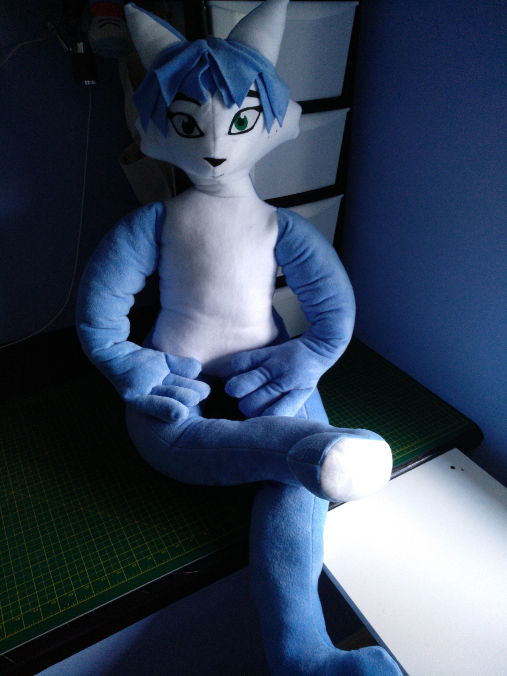 Krystal Fox Plush WIP by DashDashPaw -- Fur Affinity [dot] net