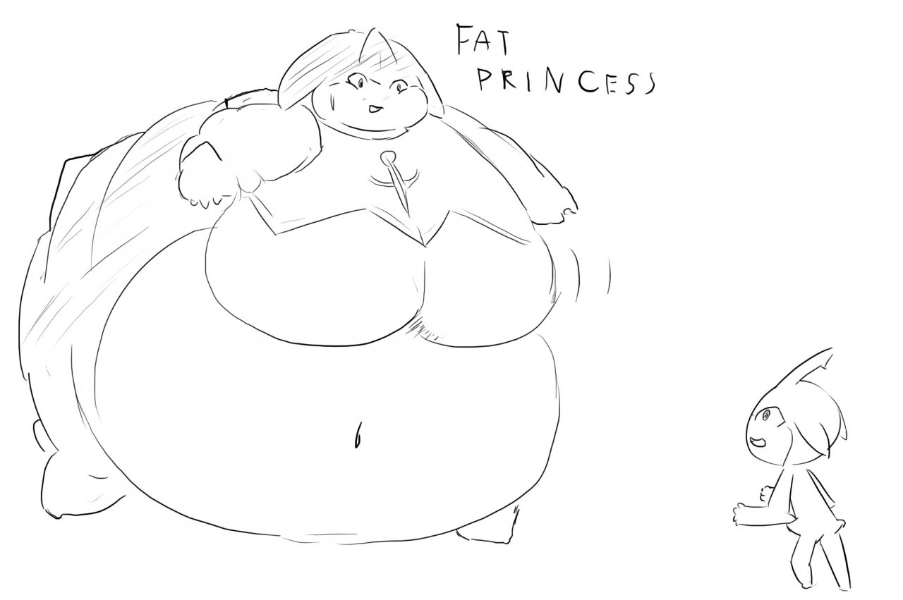 Fat Princess game by Dashimi -- Fur Affinity [dot] net