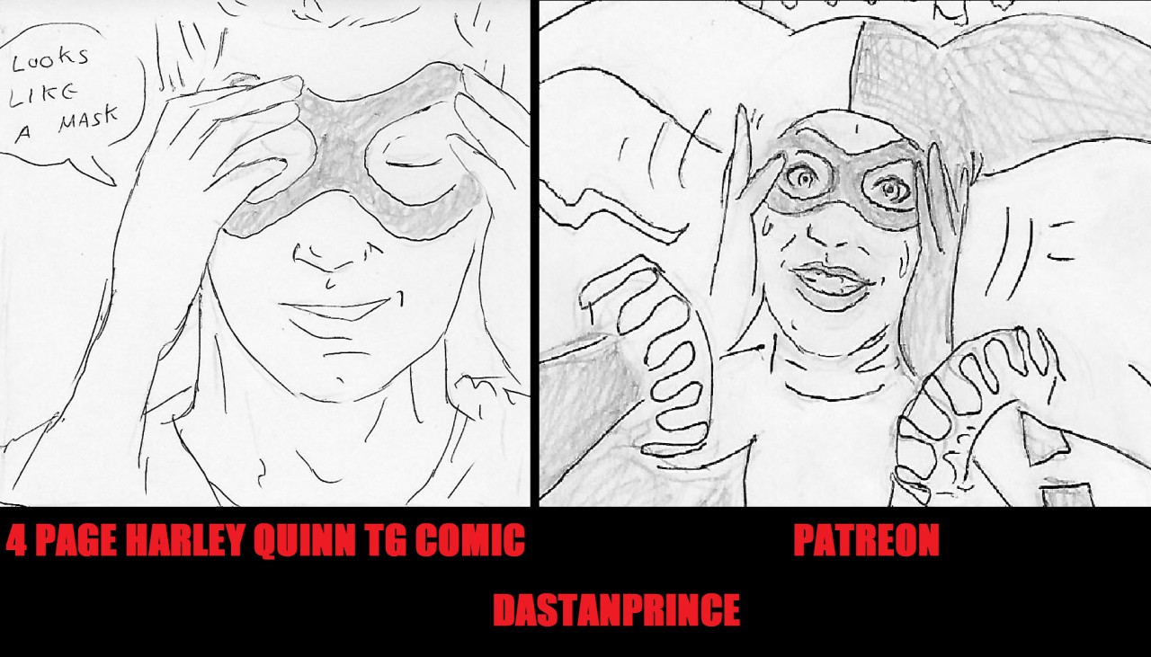 4 PAGE HARLEY QUINN TG COMIC EXCLUSIVE ON PATREON! by DastanPrince -- Fur  Affinity [dot] net