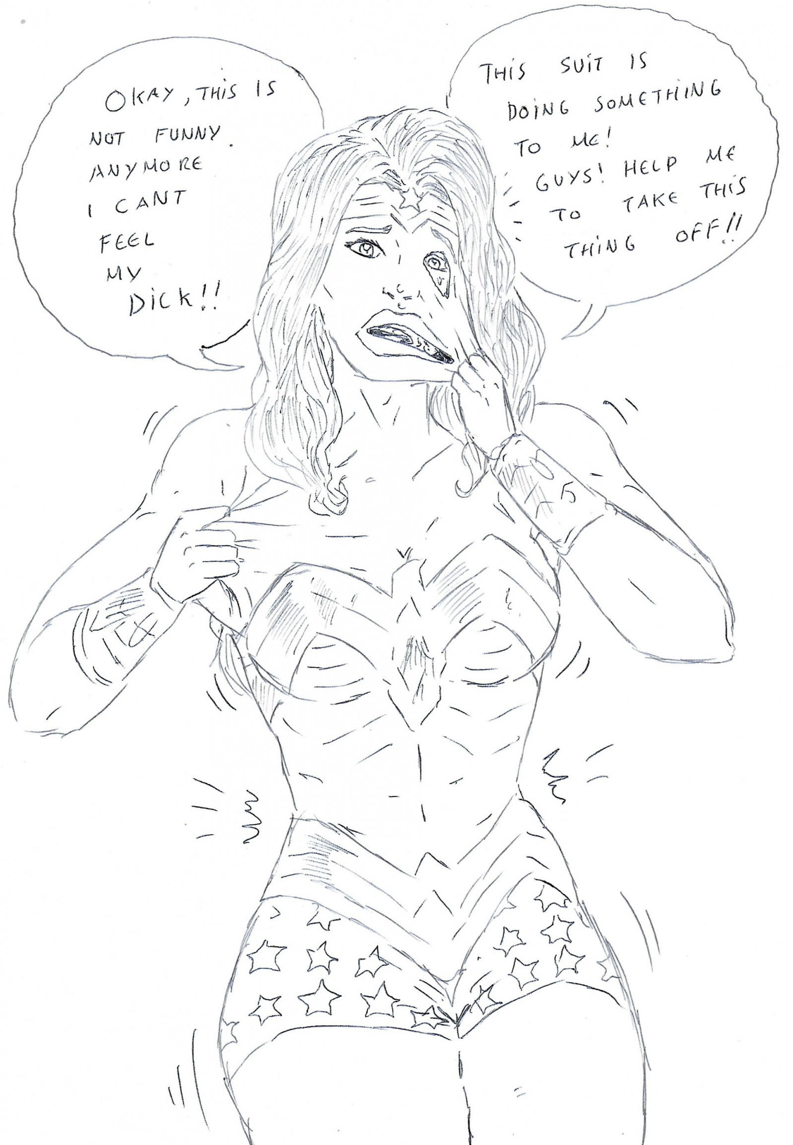 Wonder Woman skinsuit by DastanPrince -- Fur Affinity [dot] net