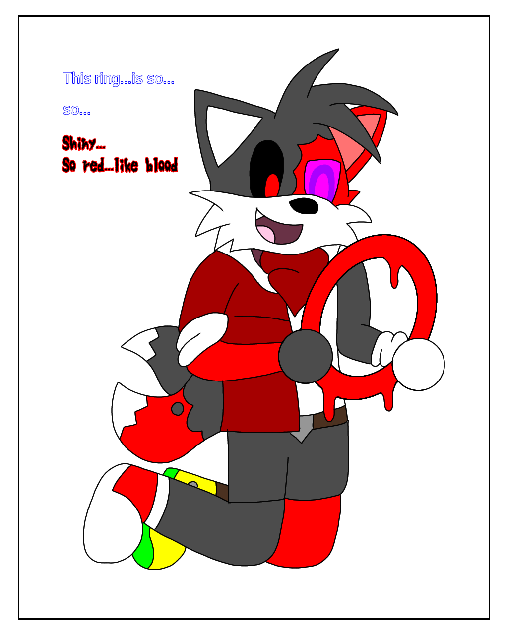 recoloring: tails to tails.exe 