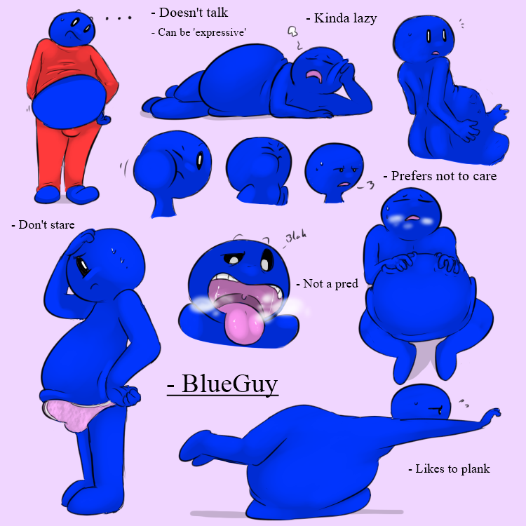 Da Blue Guy,Ok,so Im walking down the street the other day,Just mindin my o...