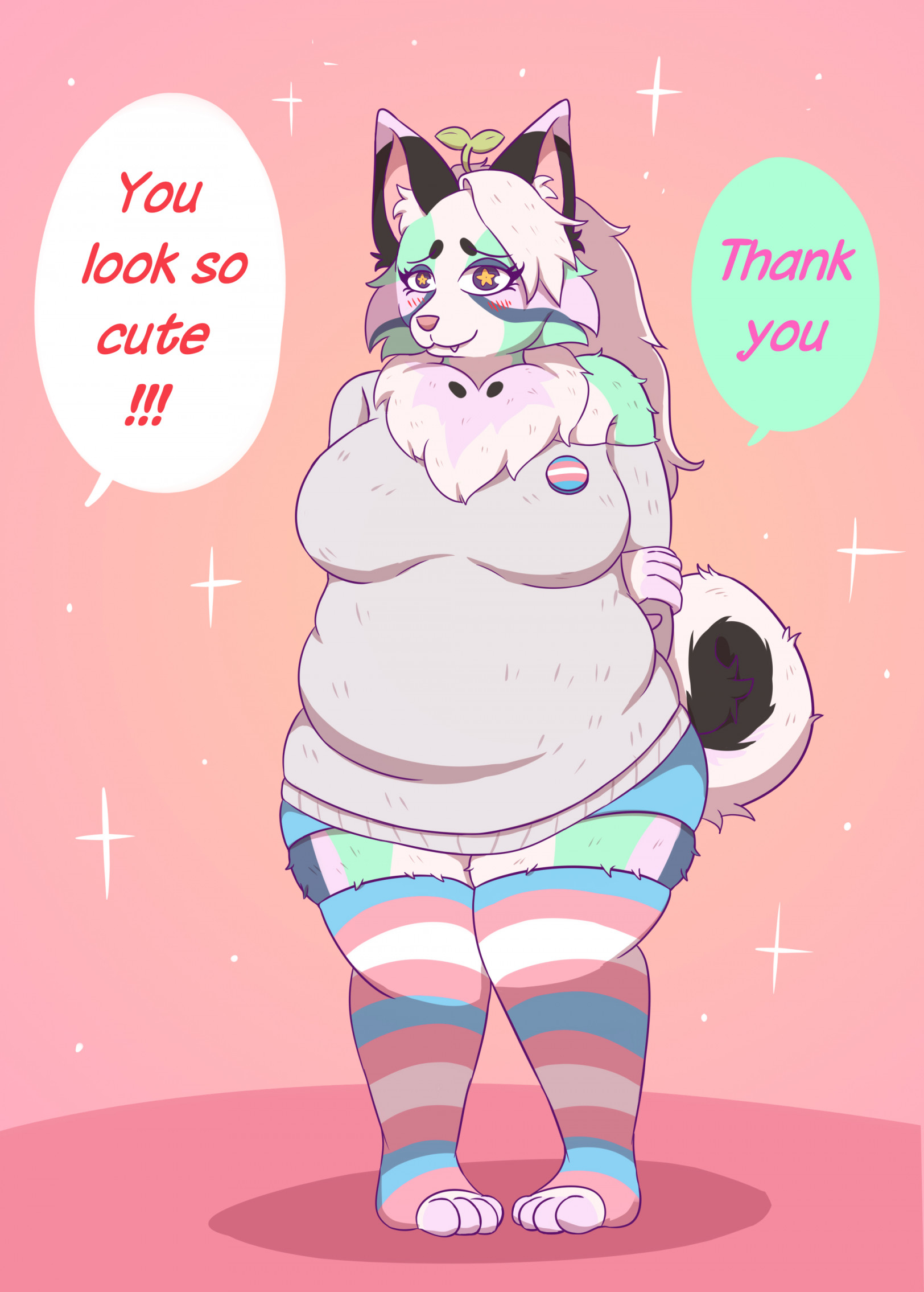 cute trans girl by DeadRena -- Fur Affinity [dot] net