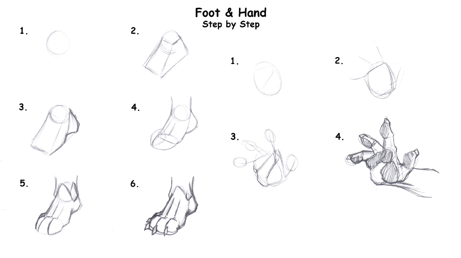 How to draw a Foot Mat? Step by step drawing for kids