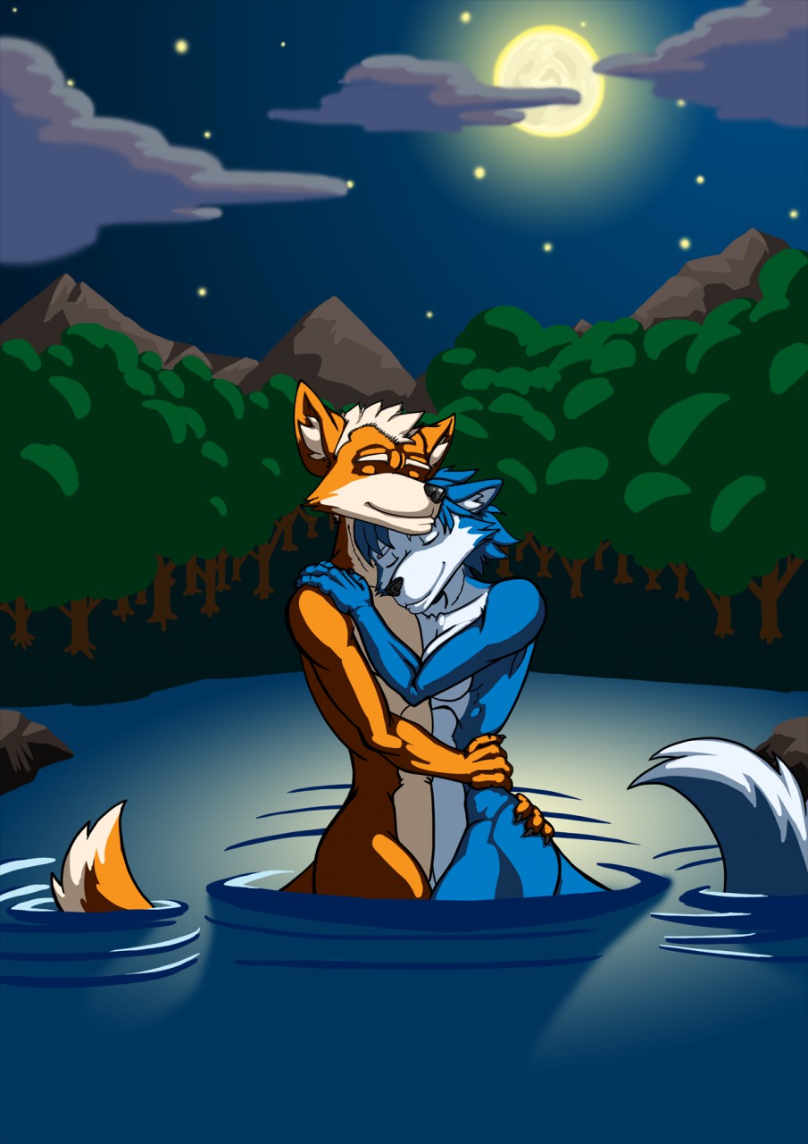 Moonlight Romance - Request by Deamondante -- Fur Affinity [dot] net