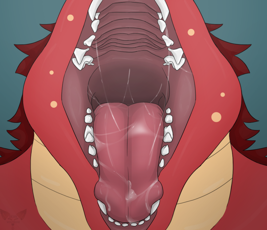 FIRE maw ych by Endemy21 -- Fur Affinity [dot] net