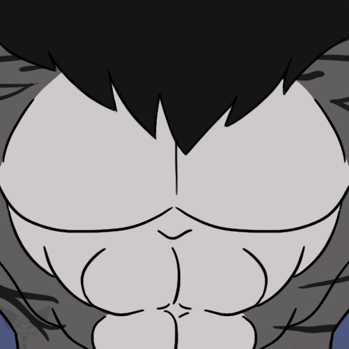 Muscle Flex (gif) by DeanWolfwood -- Fur Affinity [dot] net