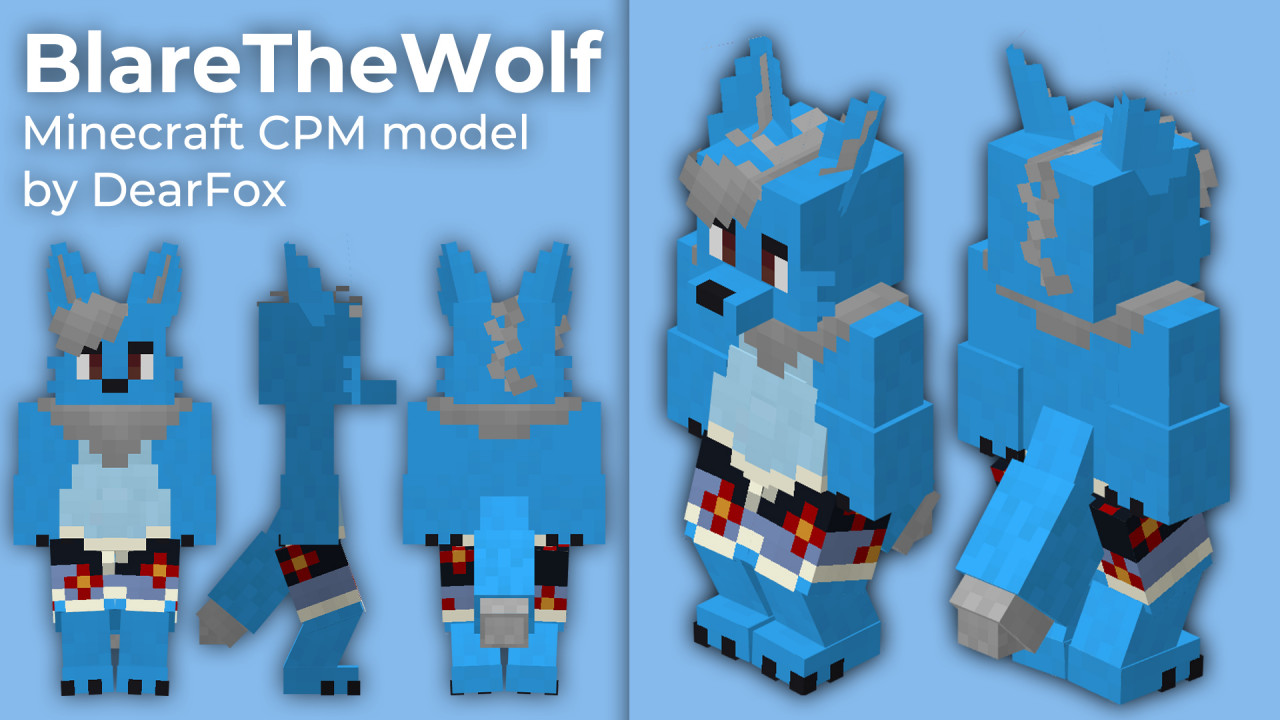 GRAUS on X: - COMMISSIONS OPEN - Feel free to ask questions if you have  any questions :)) #Minecraft #Blockbench #aseprite #creaturedesign #lowpoly   / X