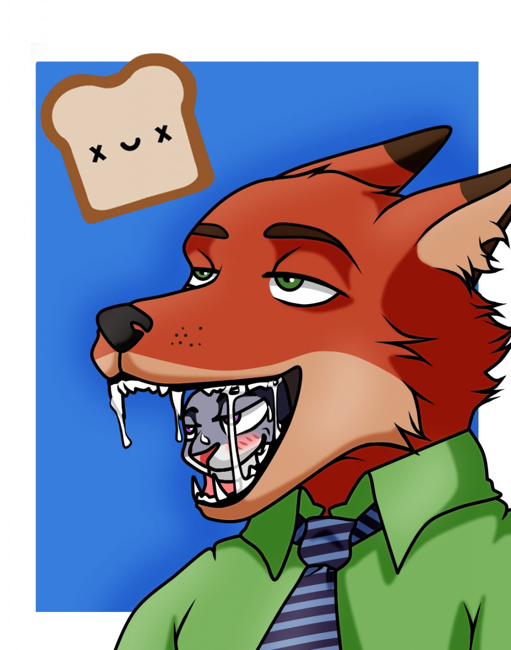 Vore commission for psychowolvesbane by Death-Toaster -- Fur Affinity [dot]  net