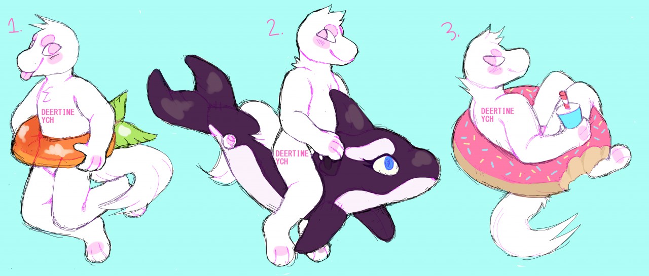 Pool toy YCHs (OPEN)