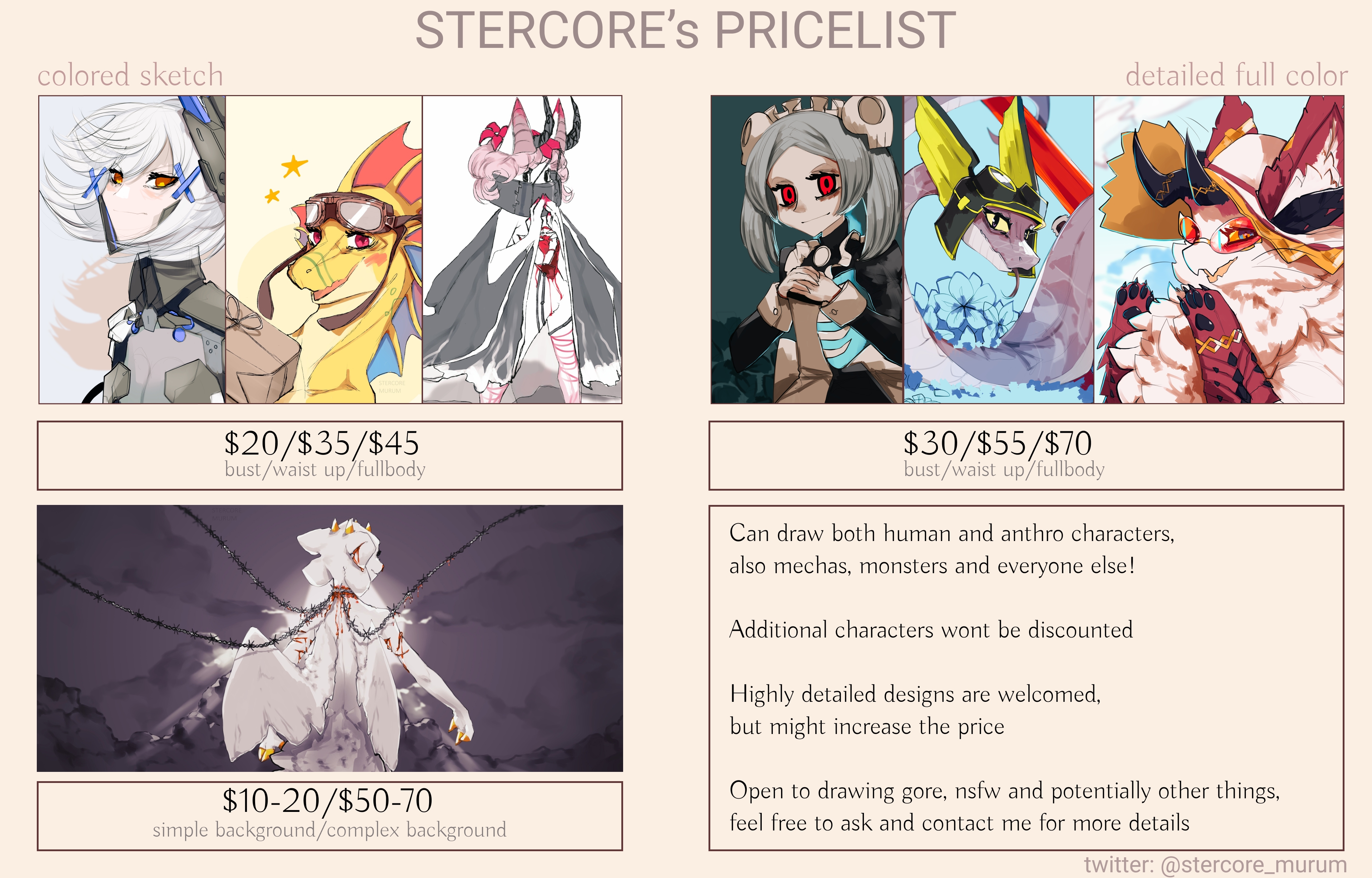 Pricelist!