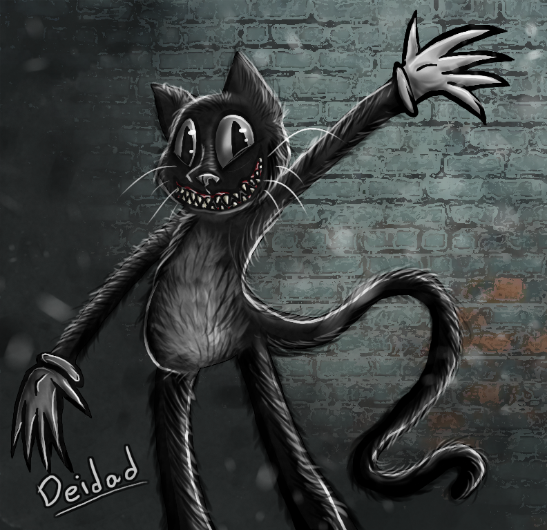 Cartoon cat is NOT scary by DeidadDissitum -- Fur Affinity [dot] net