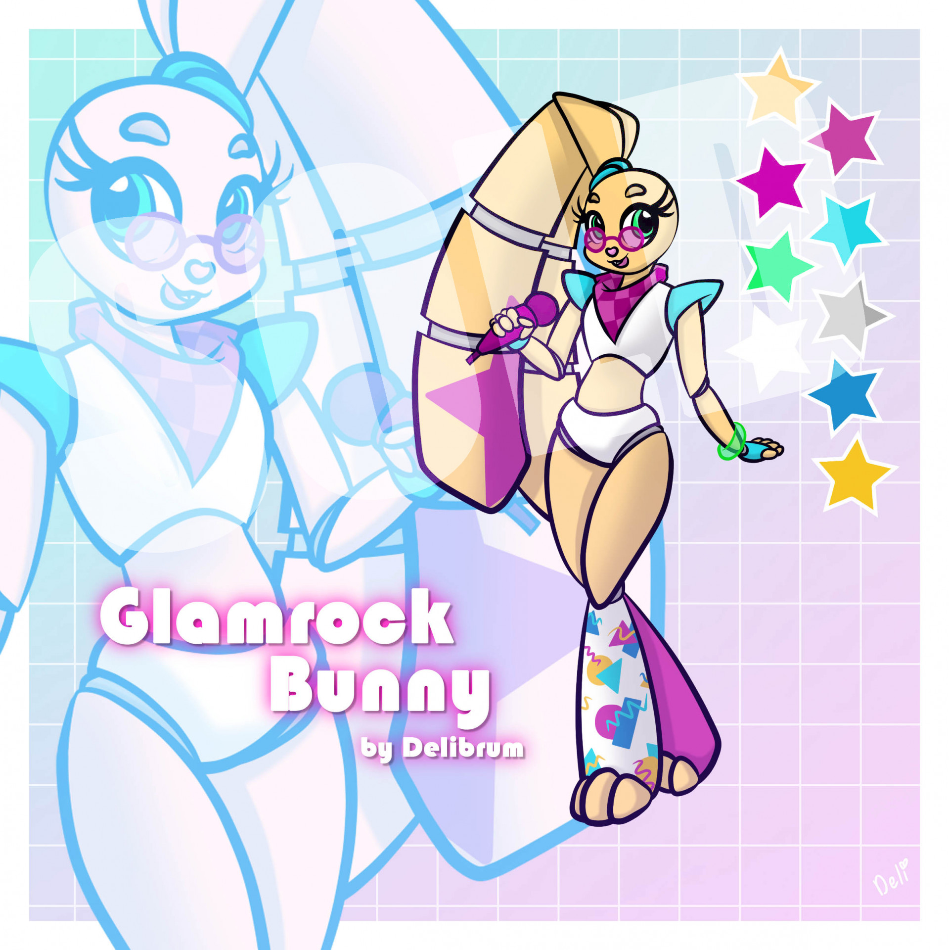 Glamrock Rabbit Animatronic