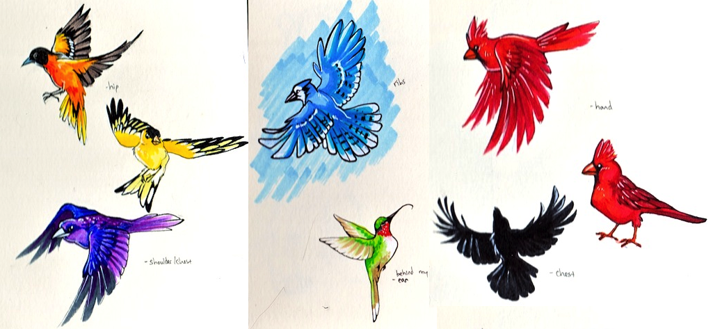 Update 64 watercolor cardinal tattoo  thtantai2