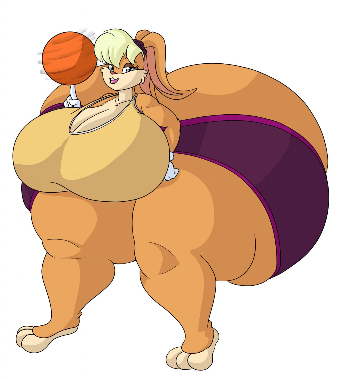 Thicc player Lola Bunny by Demont -- Fur Affinity [dot] net