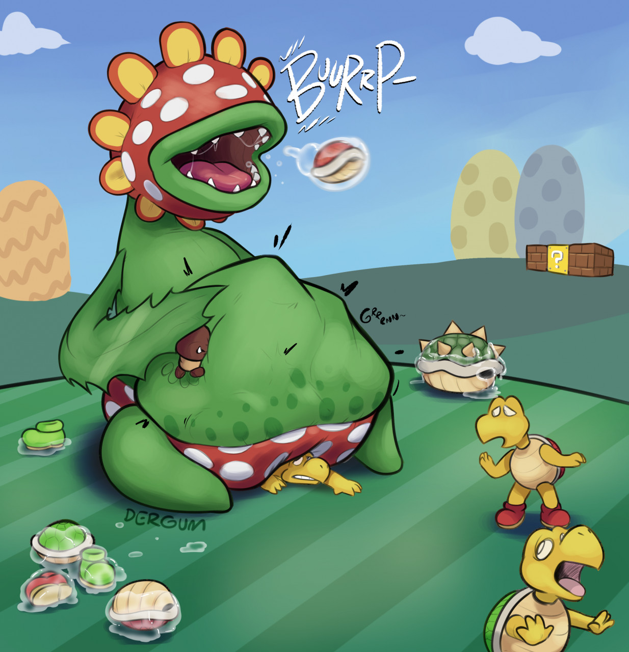 Petey piranha vore