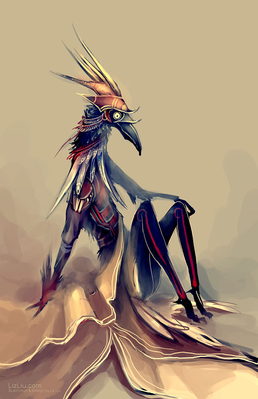 Blade Avian by desert-mirage -- Fur Affinity [dot] net