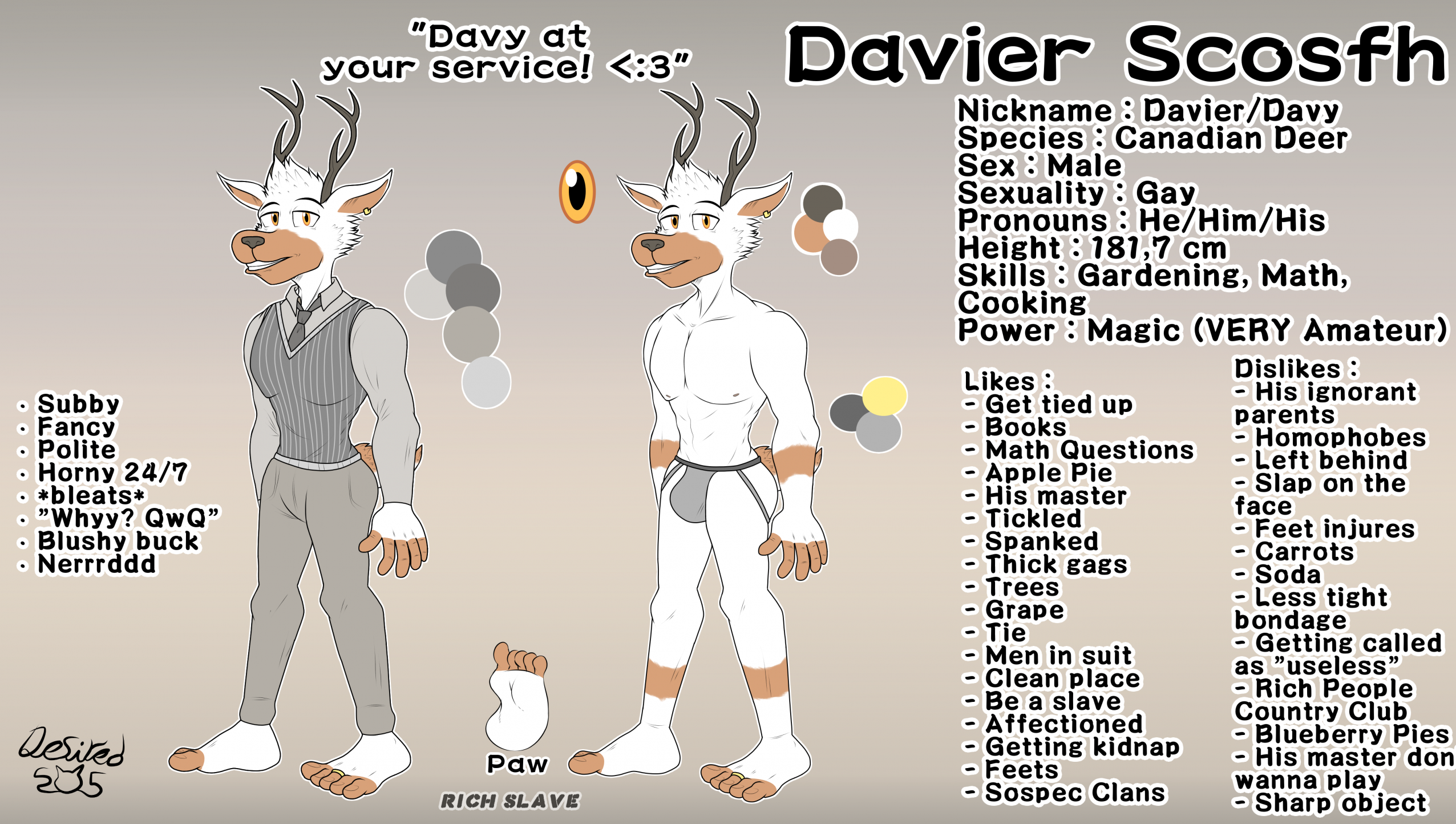 Davier Scosfh by Desiredfor55 -- Fur Affinity [dot] net