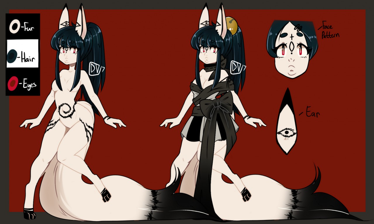 Humanoid Kitsune adopt- 35$- Sold by Destinyvirus -- Fur Affinity [dot] net