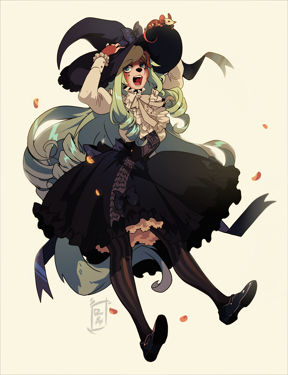A Cute Witch By Desubox Fur Affinity Dot Net