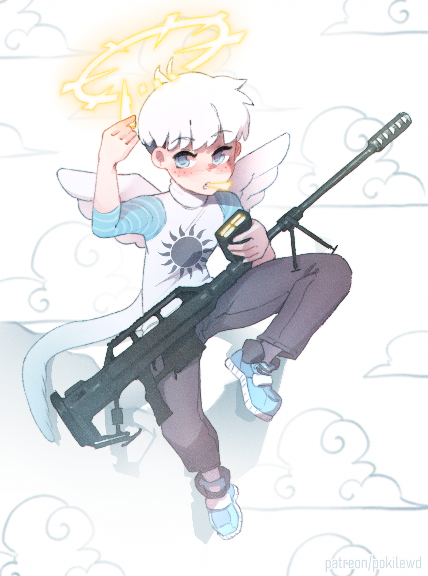 Sniping Angel by dethtreeorigin -- Fur Affinity [dot] net