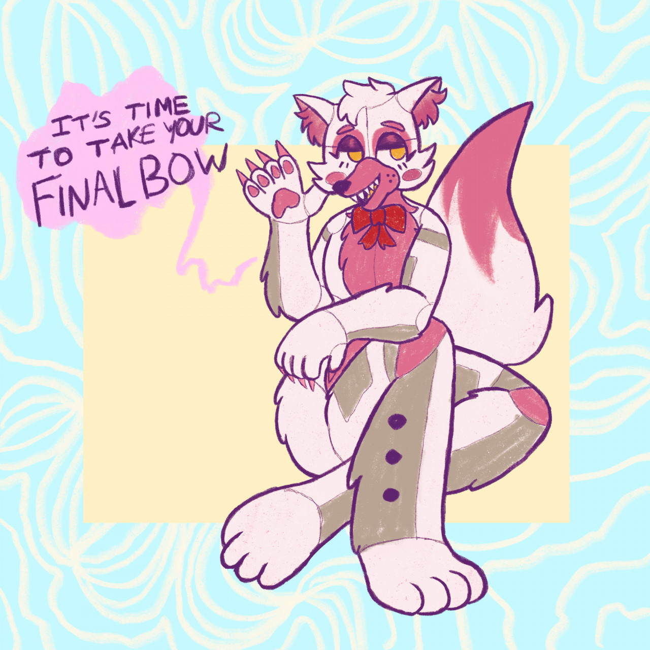 ITS TIME TO TAKE YOUR FINAL BOW!! ;; funtime foxy by dexmitri -- Fur  Affinity [dot] net