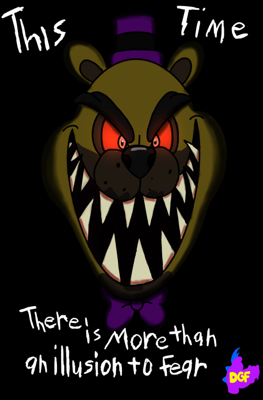 fredbear nightmare art｜TikTok Search