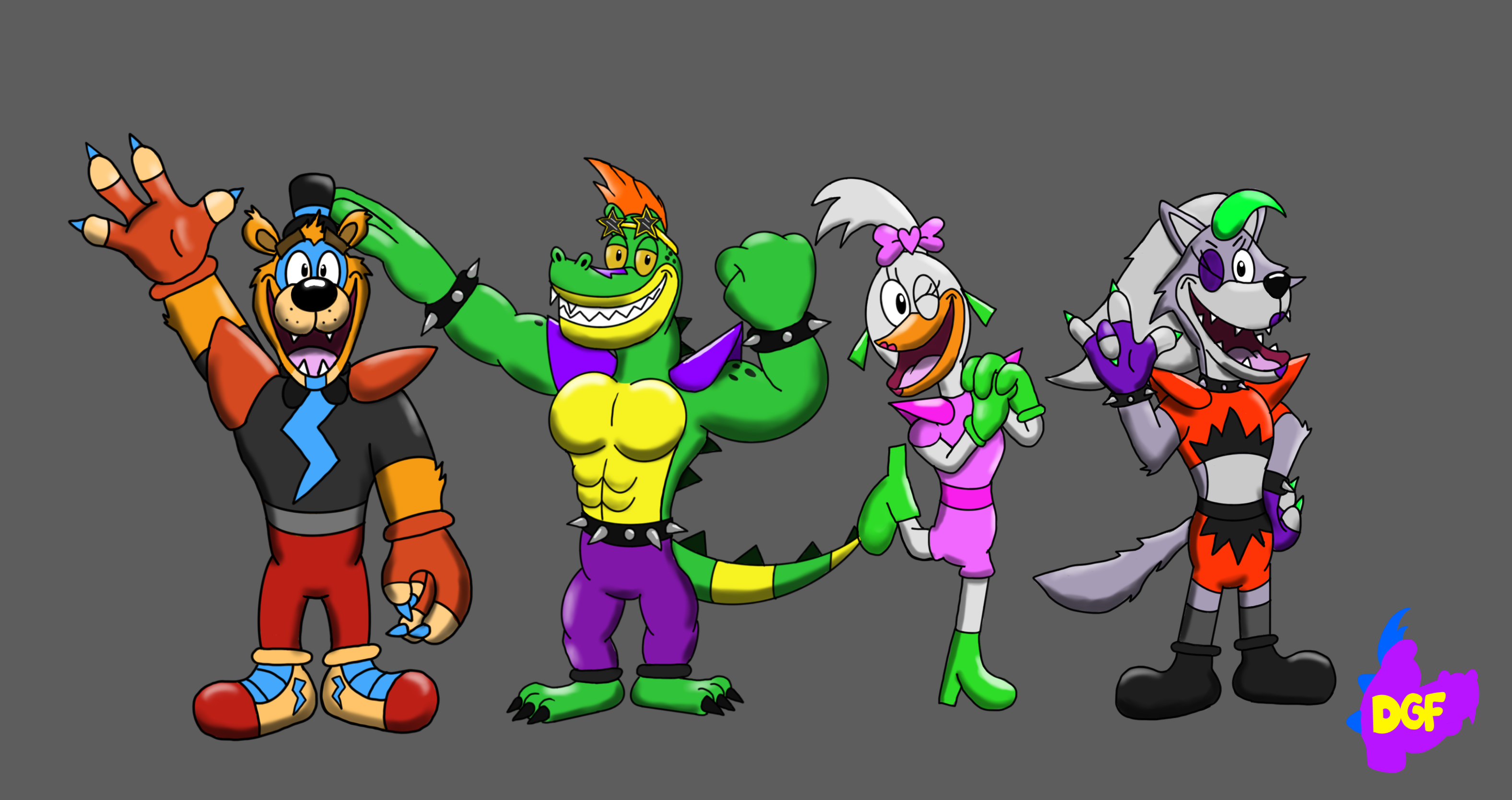 Fnaf Security Breach Characters