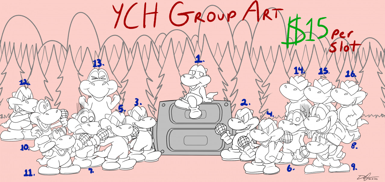 Ych Friday Night Funkin With Yoshi S Closed By Dgpro95 Fur Affinity Dot Net