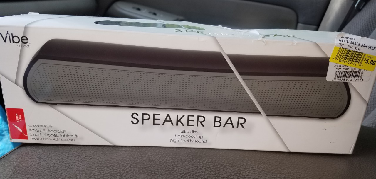 vibe speaker bar