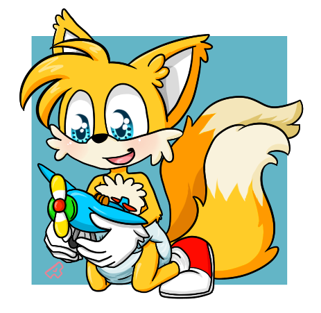 Baby Miles Tails Prower by SchnuffelKuschel -- Fur Affinity [dot] net