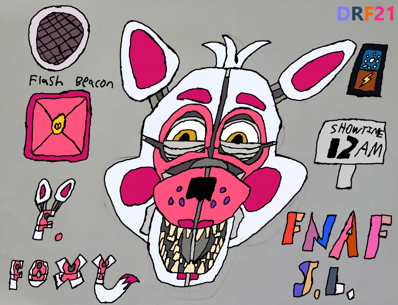 Funtime Foxy The Showtime Vixen by Diapered_Raptor-Fox -- Fur Affinity  [dot] net