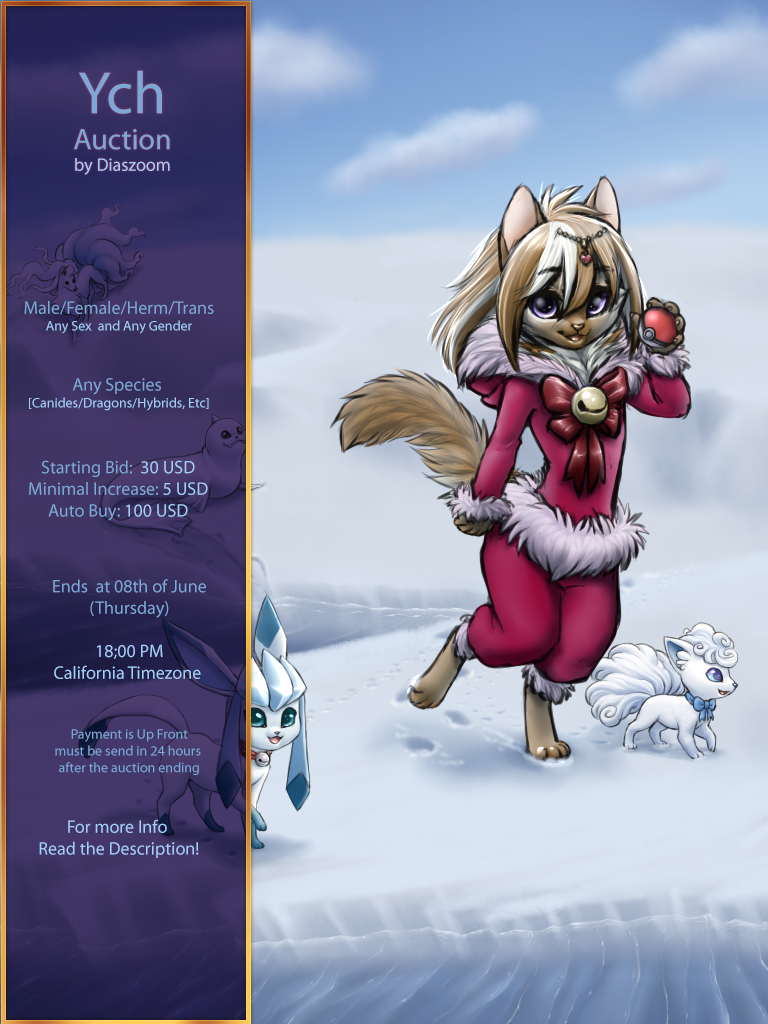 Closed]YCH Auction I Love Snow[Closed] by diaszoom -- Fur Affinity [dot] net