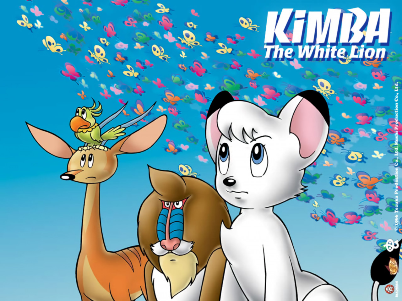 Kimba the white lion wallpaper