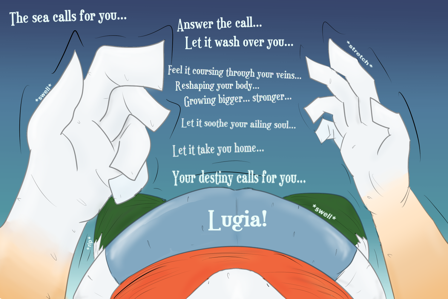 soul of the sea  Pokemon art, Pokemon drawings, Lugia