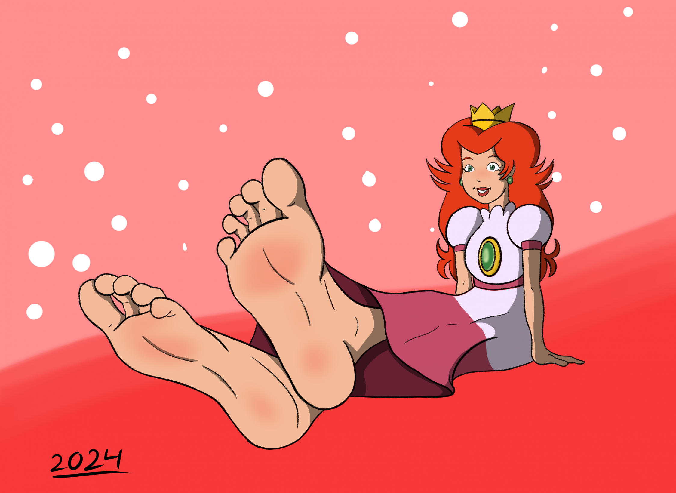 Princess Toadstool (Super Mario Bros Super Show) by digin0 -- Fur Affinity  [dot] net