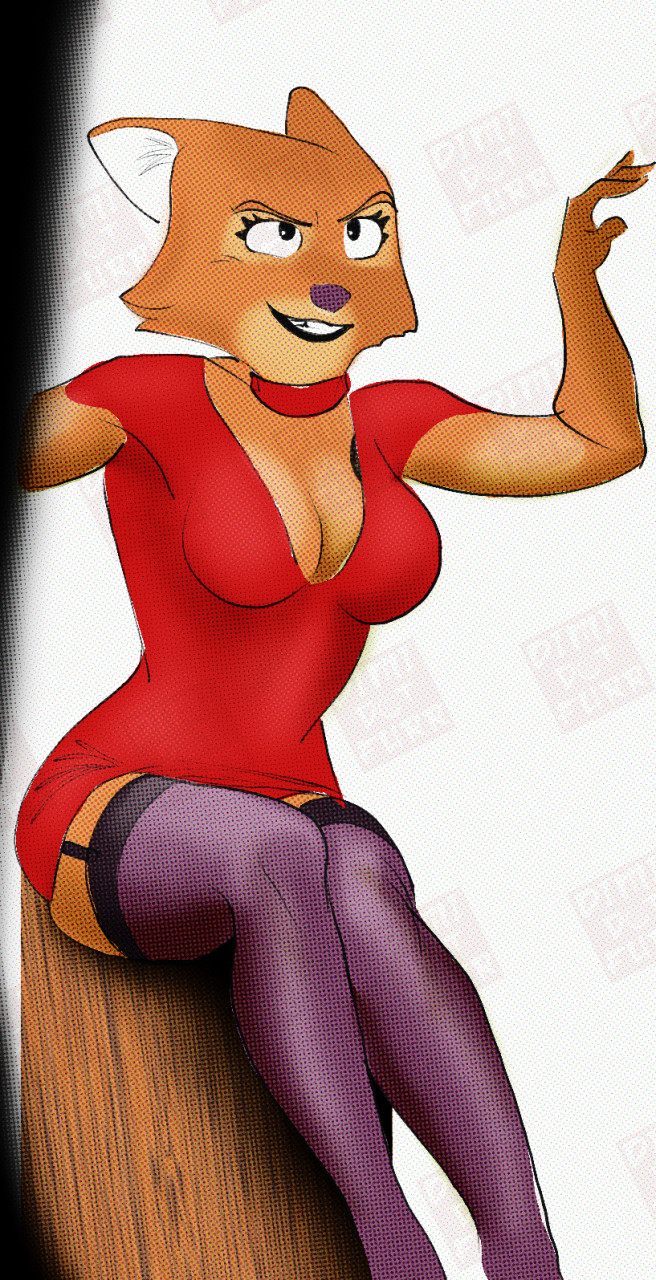 diane foxington (The Bad Guys) by dimiDOTfurr -- Fur Affinity [dot] net