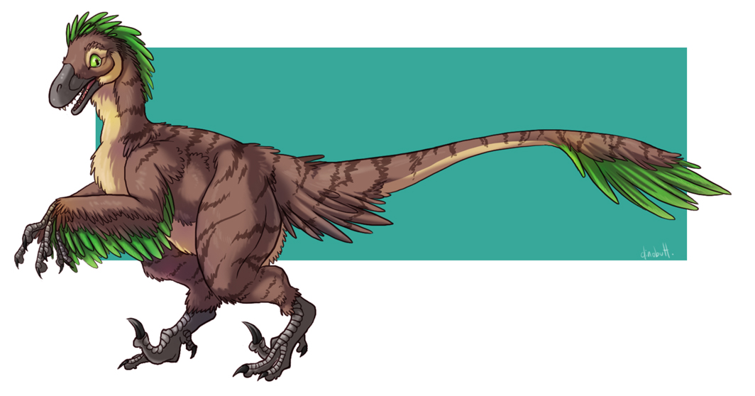 Alixiros the Deinonychus by Kalemendrax -- Fur Affinity [dot] net