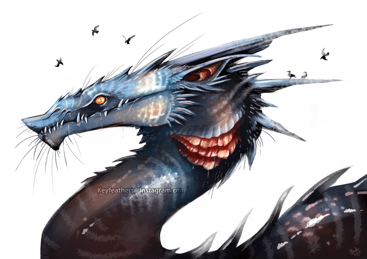 Aquatic dragon by Dirtiran -- Fur Affinity [dot] net