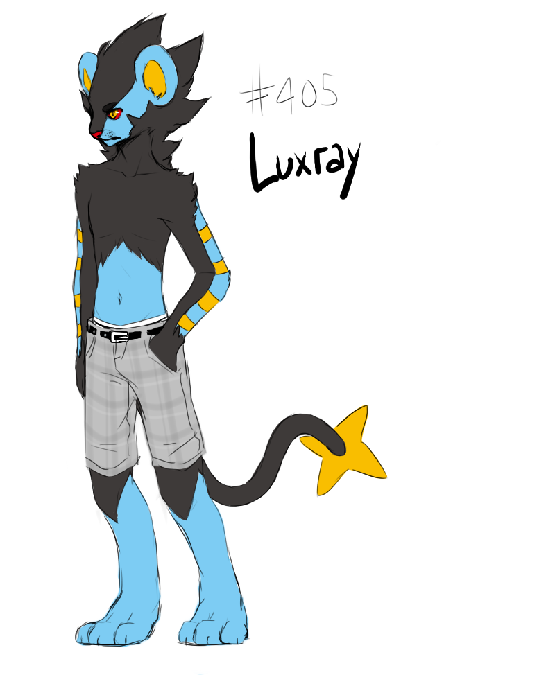 Luxray anthro