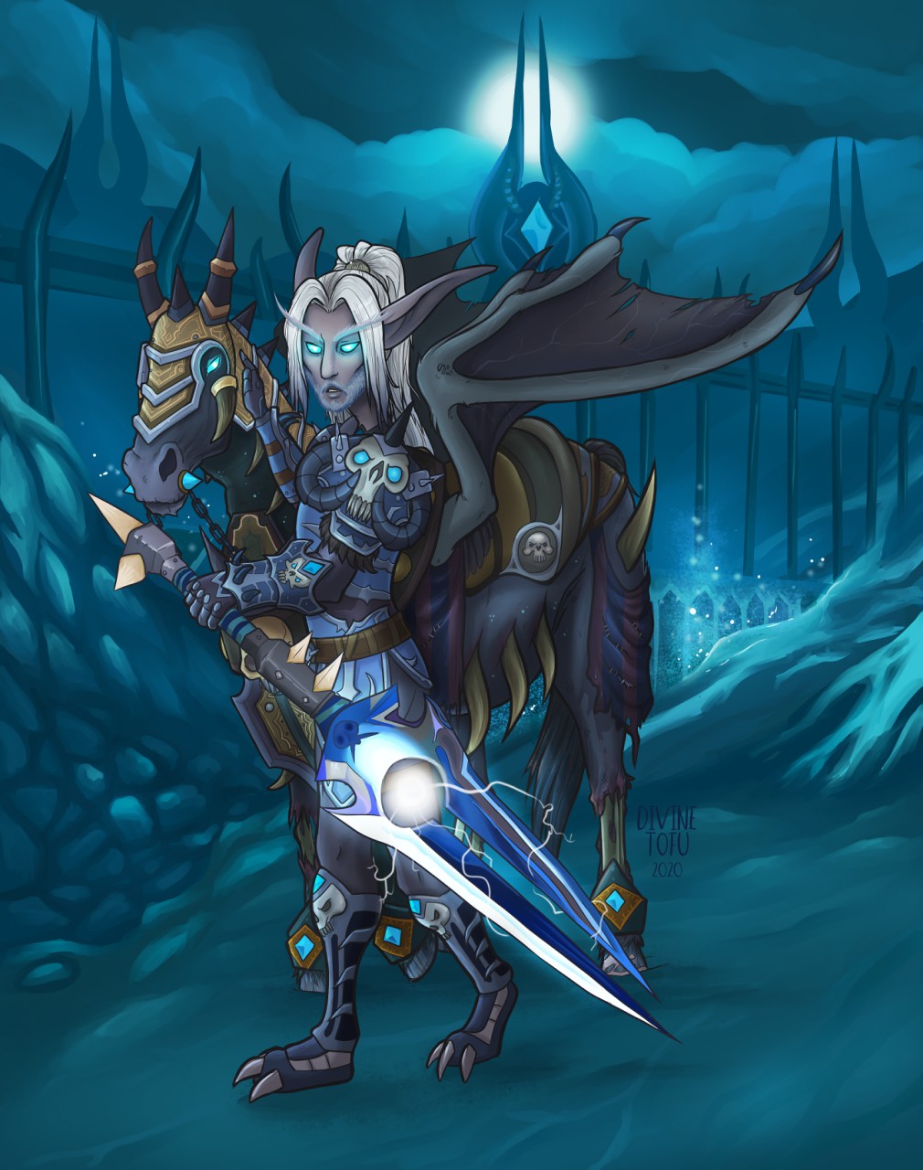 Death knight night elf