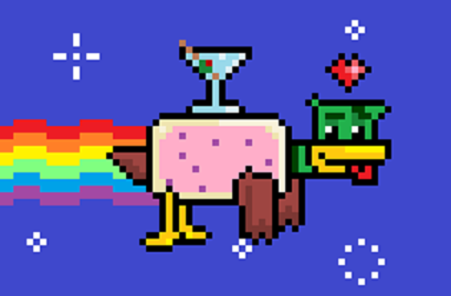 Nyan duck.