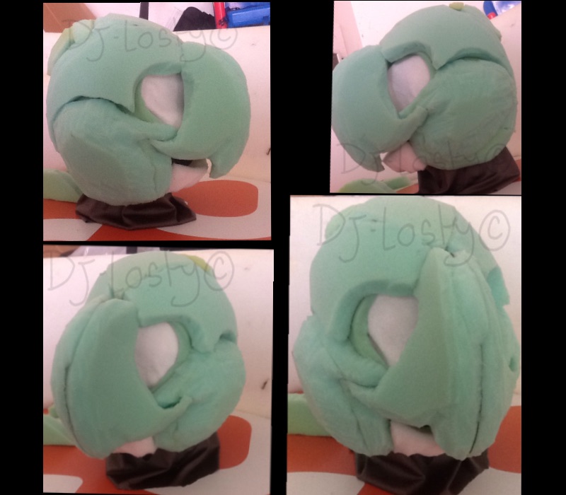 Miscast Bird Fursuit Head Base offers in Cast Foam