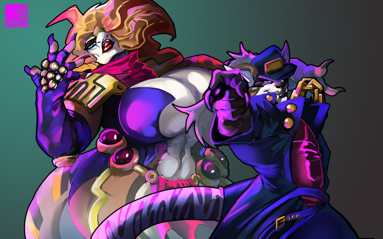 Is that a JoJo reference? by Yosha -- Fur Affinity [dot] net