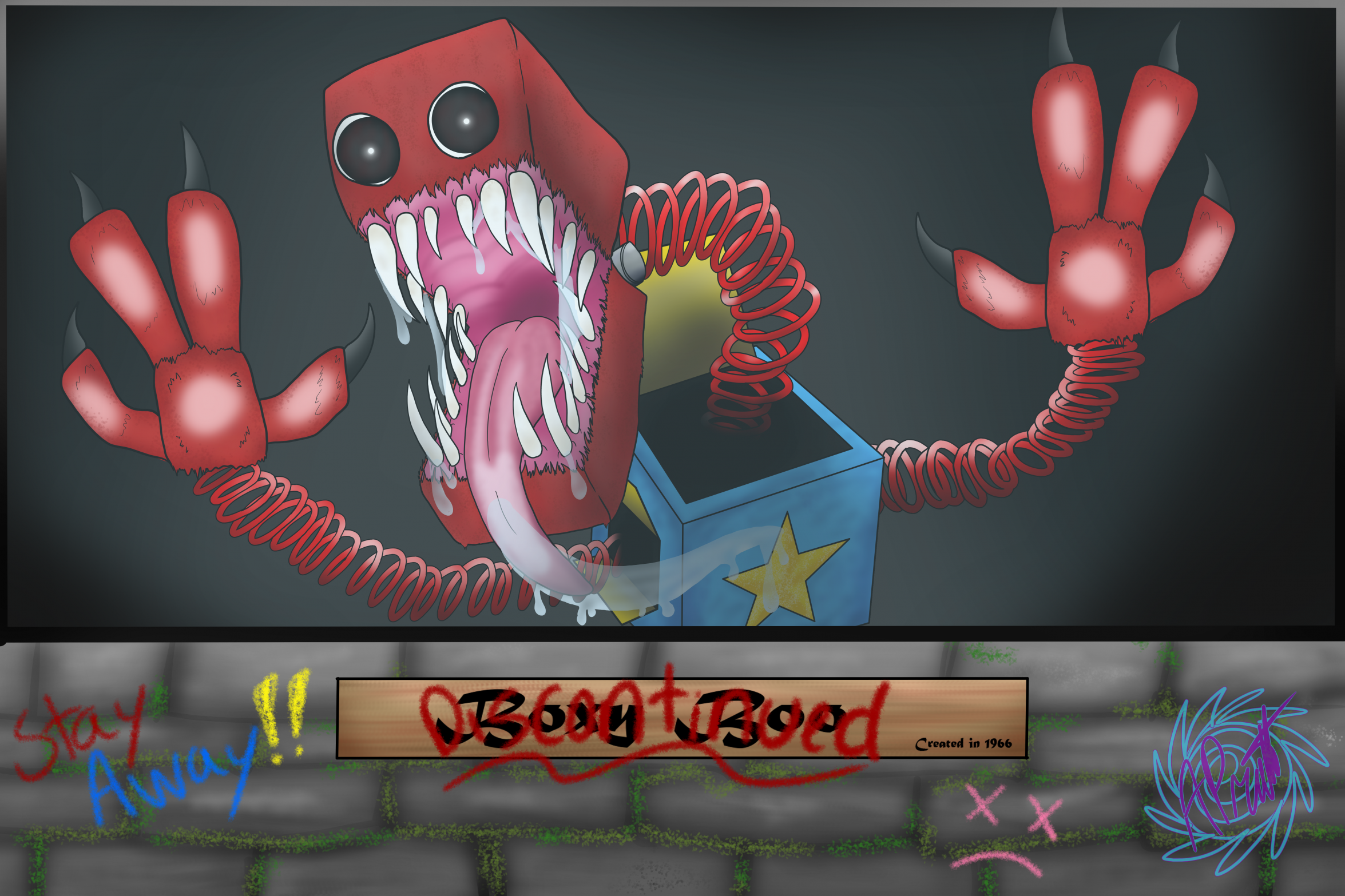 What does Boxy Boo look like INSIDE the Box in Project Playtime? 