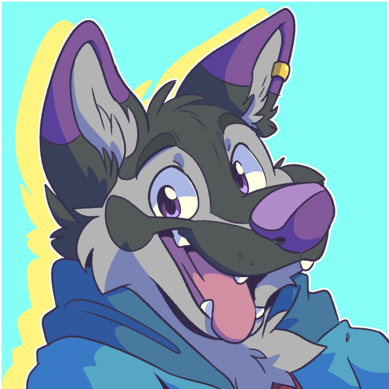Hi! Wolf furry icon! Commissions Open! Prices start at 10$ for more details  DM me! 😻 PFP for 25$! : r/furry